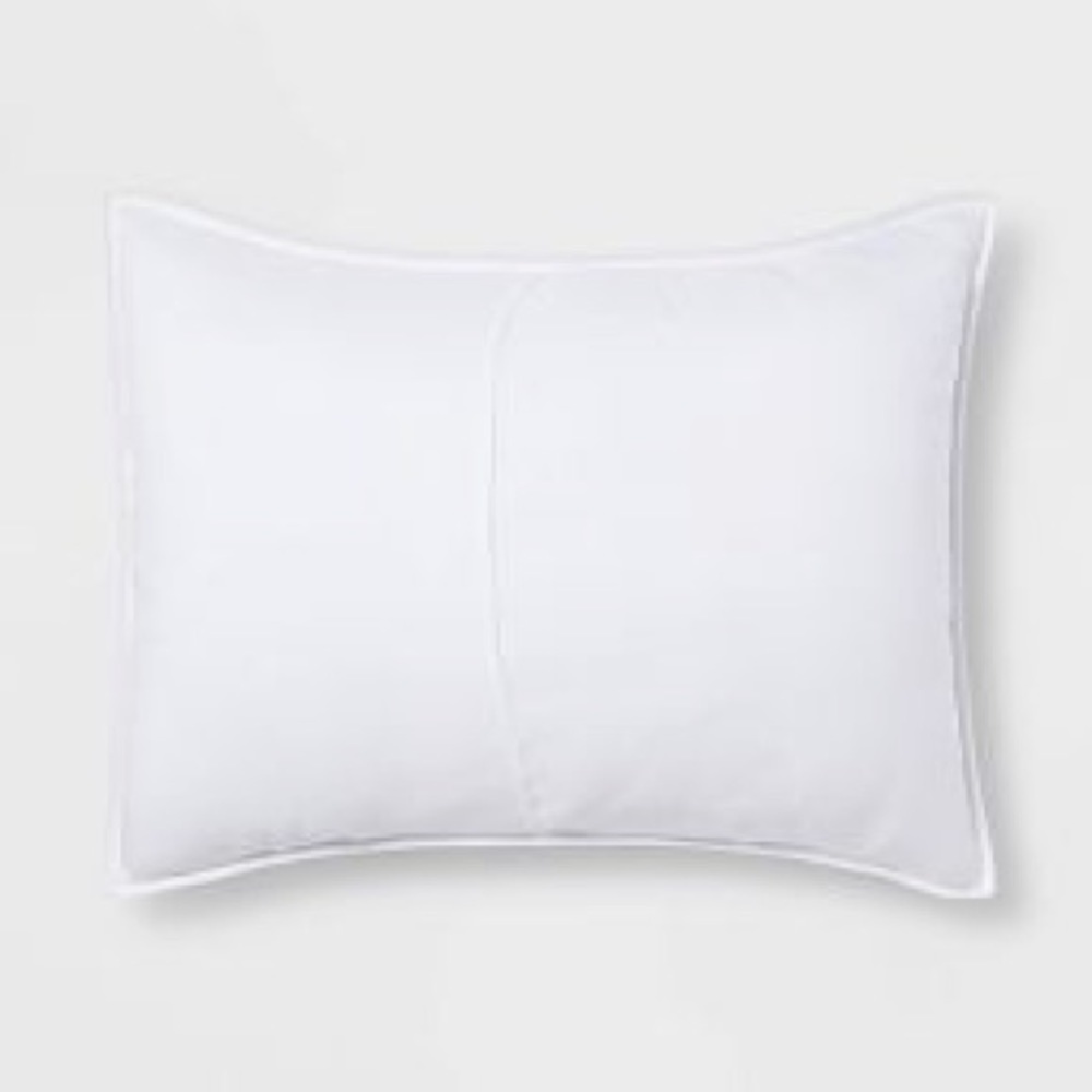 Threshold Garment Washed Paisley Stitch Quilt Sham White